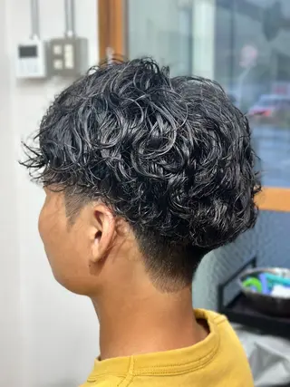 パーマ メンズ Snalyメンズ特化 スエハラのヘアスタイル