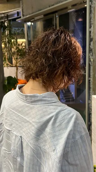 パーマ 坂本 かやのヘアスタイル