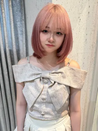ミディアム カラー mai / linoah˚✧のヘアスタイル