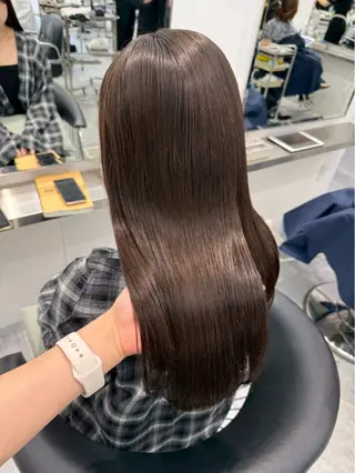 ロング カラー ParveMix シンザトユヅキのヘアスタイル
