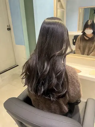カラー 💙透明感カラー/ 縮毛矯正/ゆうな💙のヘアスタイル
