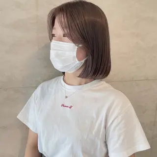 ミディアム カラー 🫧透明感カラー🫧 古川穂果のヘアスタイル