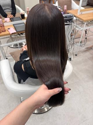 ミディアム カラー 𝗆𝗂𝗒𝗎 🐈‍⬛🎀のヘアスタイル