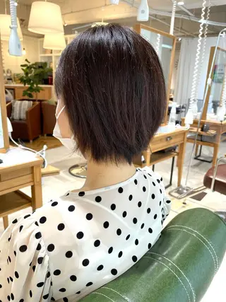 ショート 過去一の柔髪ヘア 🌿einshairのヘアスタイル