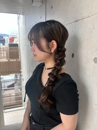 ロング maho/大名/ ヘアセット/スパのヘアスタイル