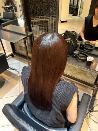 ロング カラー ヘアアレンジ ダブルカラー/ 艶カラー／こうきのヘアスタイル