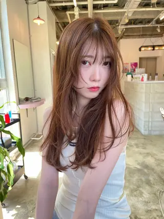 ロング nessヤマサキ リュウタのヘアスタイル