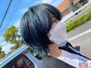 ミディアム カラー JowA✂︎ 目片夏実のヘアスタイル