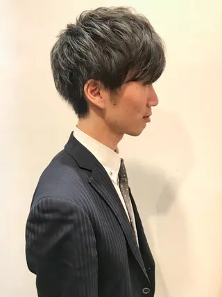 ショート パーマ メンズ 中村 梨沙のマツエク・マツパデザイン