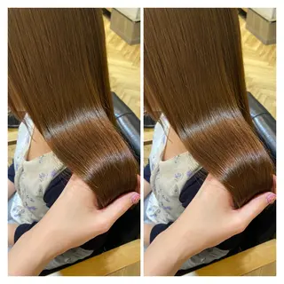 ロング カラー レイヤーカット×髪質 改善💎HARUKAのヘアスタイル