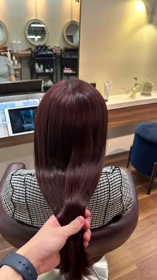 ロング カラー 【メンズ特化】 野上晃生のヘアスタイル