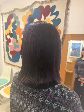 ミディアム 山口 ゆいのヘアスタイル