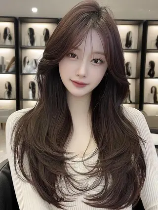 ロング FOCUS JAPAN4のヘアスタイル