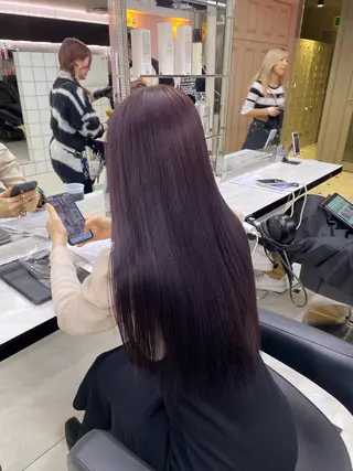 カラー ♥️韓国風透明感 暖色misa♥️のヘアスタイル