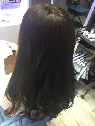 ロング カラー 白井 つづりのヘアスタイル