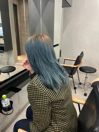 ミディアム カラー 佐伯 和佳のヘアスタイル