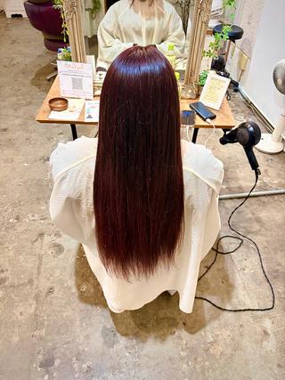 ロング ハンザワ ヒロトのヘアスタイル