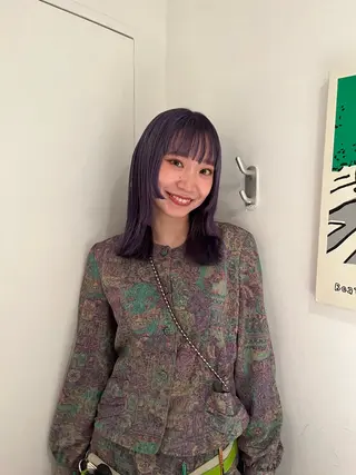 カラー かがやしづ ⭐️カラーモデルのヘアスタイル