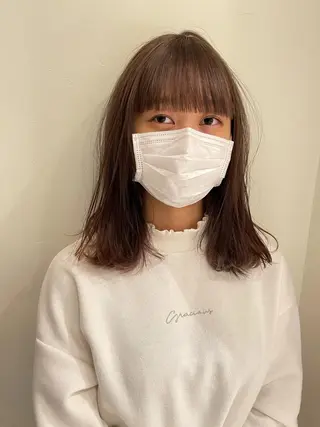 カラー 竹尾 優斗のヘアスタイル