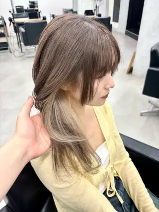 セミロング カラー killa表参道 /hinaのヘアスタイル