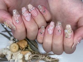 ミディアム カラー ネイル Le’a NailSalonのネイルデザイン