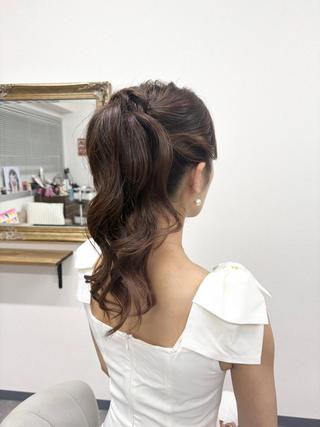 ヘアアレンジ ヘアサロン ミカヅキのヘアスタイル