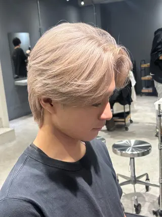 ショート カラー 【メンズパーマ特化】 中戸 滉のヘアスタイル