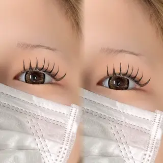 マツエク・マツパ BELLEZZA 🖤Rinaのマツエク・マツパデザイン
