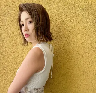 ミディアム 上原 隼のヘアスタイル
