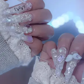 ネイル ユカ‎𖤐y2k/ 堺筋本町/心斎橋のネイルデザイン