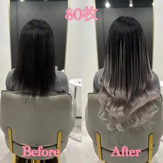 ロング シールエクステ ♡SAORI♡のヘアスタイル