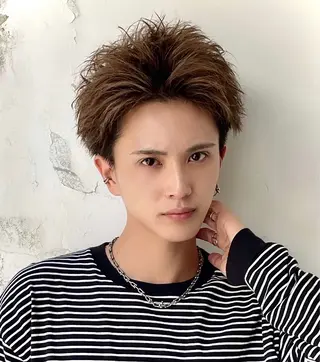 ショート メンズ 大人メンズパーマ メンズ特化 萱原大幹のヘアスタイル