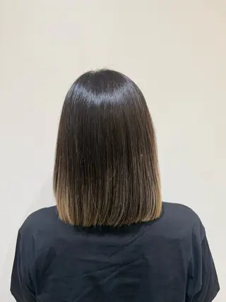 ミディアム 深川 はなのヘアスタイル
