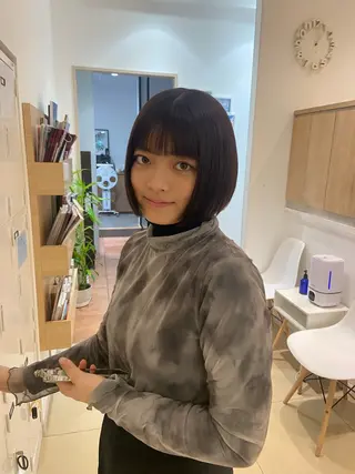 ショート カラー 🌙Ash中目黒 坪内沙月🌙のヘアスタイル