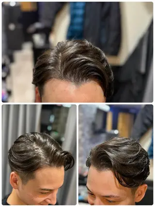 ミディアム ガンバレ原田 航海のヘアスタイル