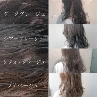 ロング カラー パーマ ヘアアレンジ メンズ kenta GATTACAのヘアスタイル