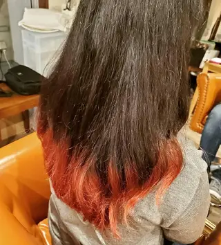 ロング カラー spa hair ark 富井直美のヘアスタイル
