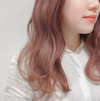 ロング カラー マンツーマン 美容師💚コウブチのヘアスタイル