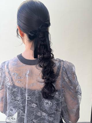 ヘアアレンジ アオトソラ いしざかのヘアスタイル