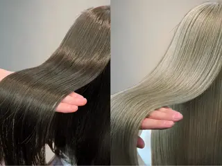 ロング カラー 《髪質改善 UN BLEACH》のヘアスタイル