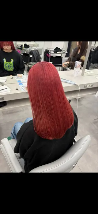 ロング 艶カラー/暖色🌺✨ /mariのヘアスタイル