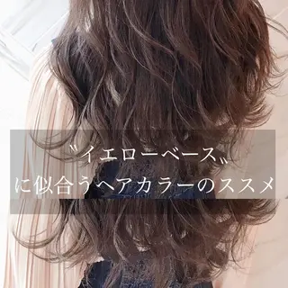 セミロング カラー 上條 航平のヘアスタイル