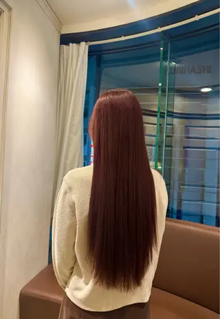 ロング カラー 透明感カラー💜 モテ髪 空陽💙のヘアスタイル