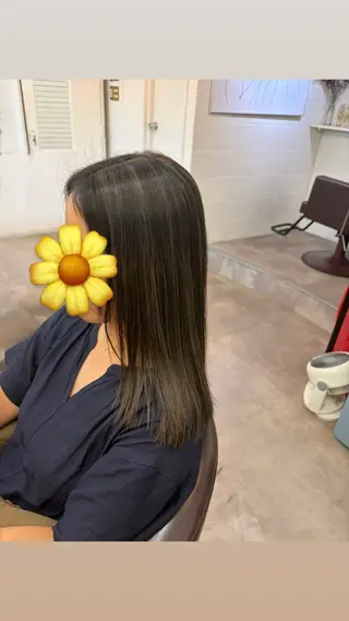 セミロング カラー 🎀 原宿/ブリーチ 🎀　♡Reina♡のヘアスタイル