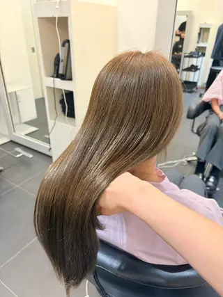 ロング 透明感color あやののヘアスタイル