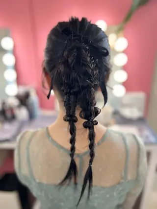 セミロング 北本 美幸のヘアスタイル