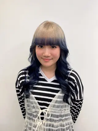 カラー 村瀬 美来のヘアスタイル