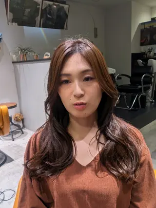 ロング over two 藤が丘のヘアスタイル