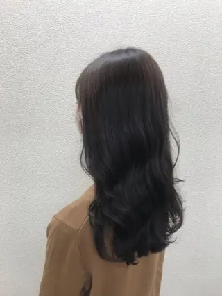 ロング もりたみかこ 美容師お休み中のヘアスタイル