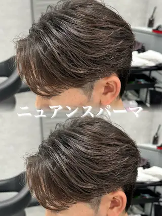 パーマ メンズ ツイスパ/シャドウ MANARUのヘアスタイル